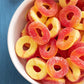 Trolli Peachie Os Sour Gummy Rings Candy, 5 Pound Bulk Bag (Pack of 2)