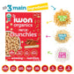 Iwon Organics Protein Crunchies - Plant-Based Protein Low Sugar Gluten & Dairy Free Non-Gmo Organic Breakfast Cereal - Cinnamon