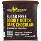 Castle Kitchen Sugar Free Double Dutch Premium Dark Hot Chocolate Mix with Monkfruit (8 oz) - Vegan, Dairy Free, Plant Based - K