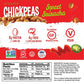 The Good Bean Crunchy Chickpeas - Sweet Sriracha - (10 Pack) 1.4 Oz Packet - Roasted Chickpea Beans - Vegan Snack With Good Sour