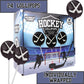Sweetzo Hockey Puck Lollipops, Individually Wrapped Candy Party Favors, 24 Count, Ideal End of Year Team Gifts, Hockey Puck Size