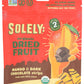 SOLELY Dried Organic Mango Strips with 100% Cacao, 2.8oz - 8 Bags