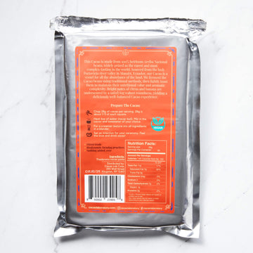 Ceremonial Grade Cacao - 100% Chocolate, Unsweetened (2.2 Lb / 35 Servings)
