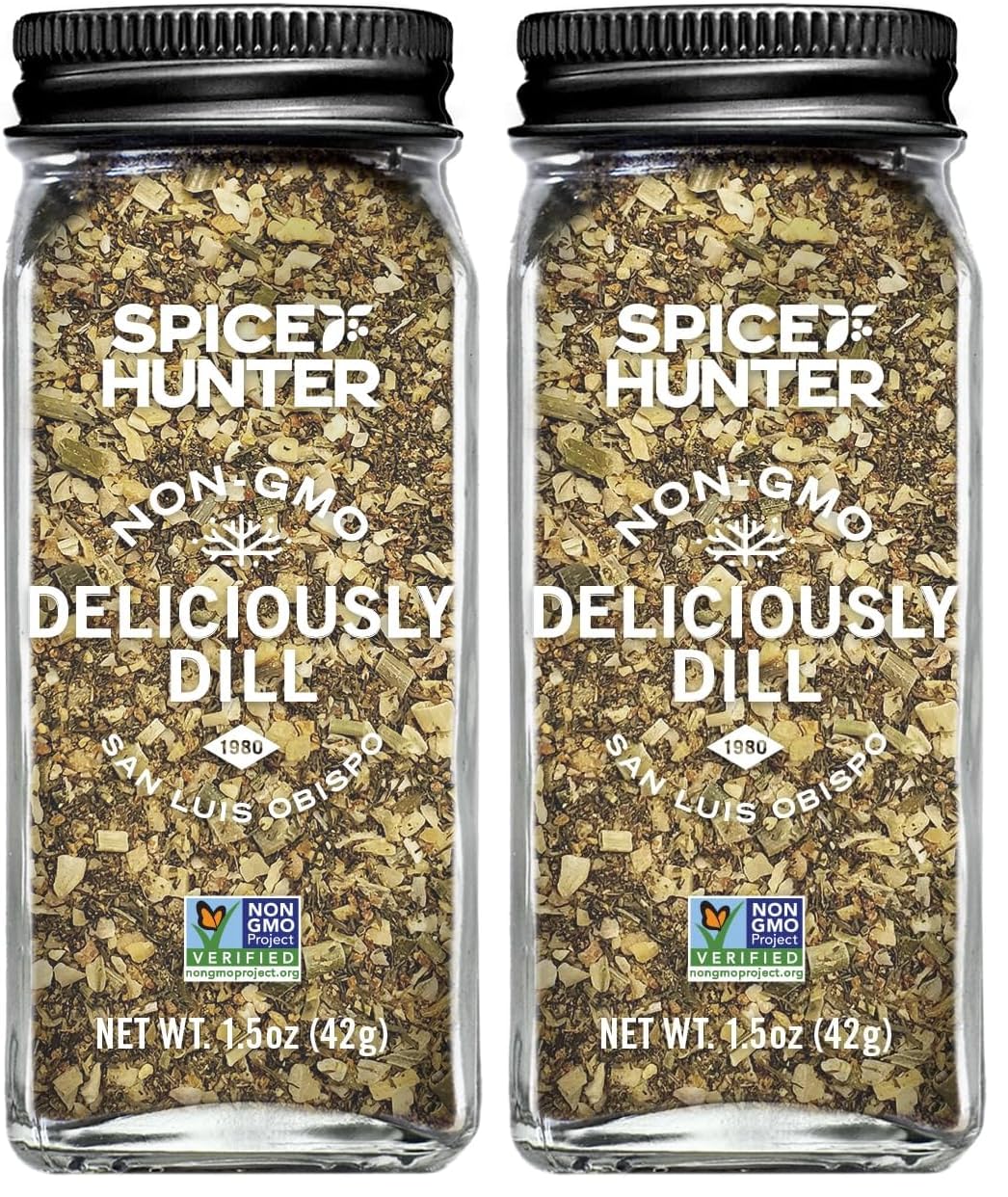 The Spice Hunter Deliciously Dill Blend Jar, 1.5 Oz (Pack of 2)