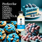 Dolce Flav Blue Raspberry Extract - 2 Ounce Oil-Soluble Multipurpose Flavoring Ideal for Candy Making, Baking, Lip Balm, and Ice