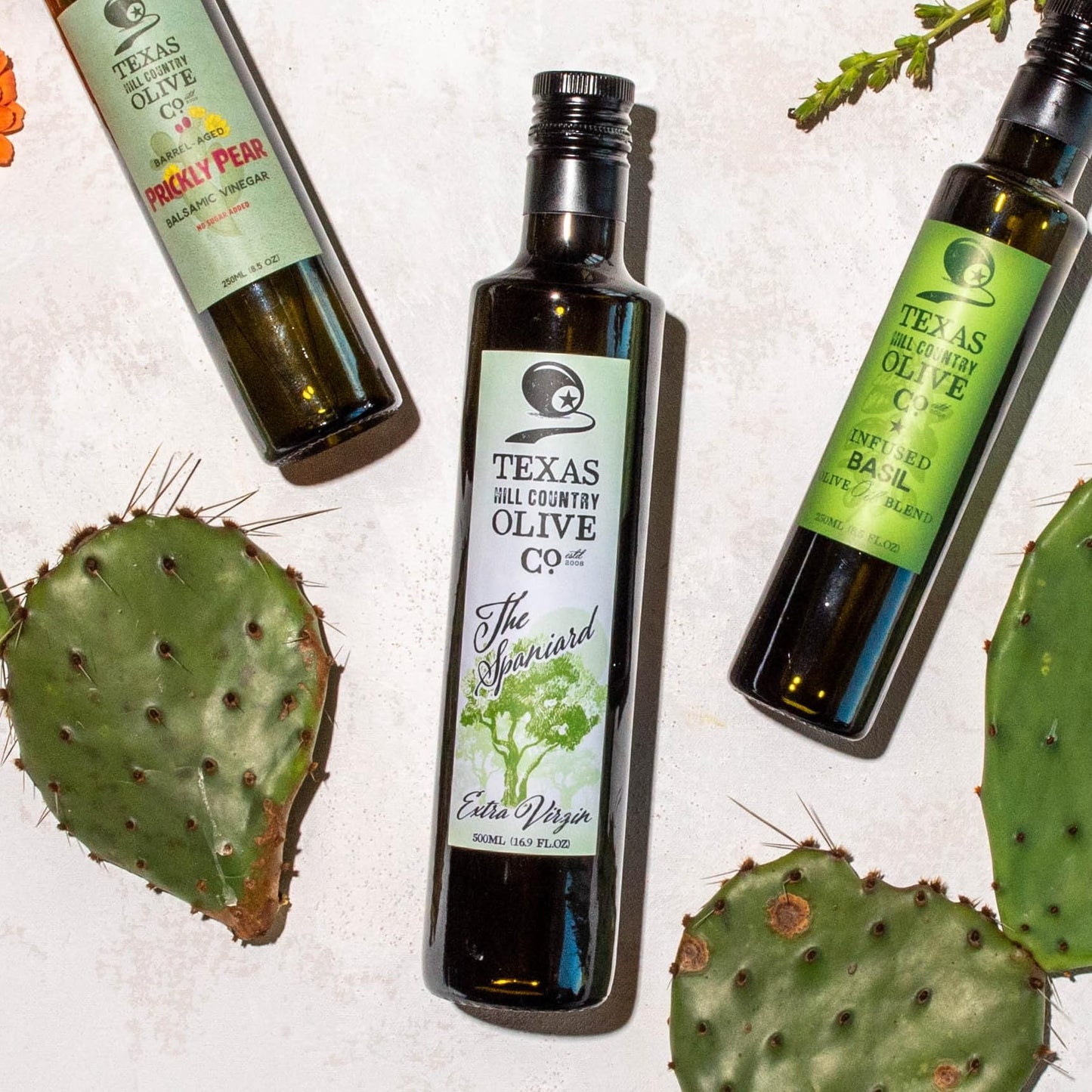 Texas Hill Country Olive Co Extra Virgin Olive Oil - Cold Pressed - Rich & Fruity - 8.5 Fl Oz