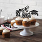 24 PCS 2024 Graduation Cupcake Toppers Glitter Class of 2024 Diploma Grad Cap Cupcake Picks 2024 Graduation Theme Party Cake Dec