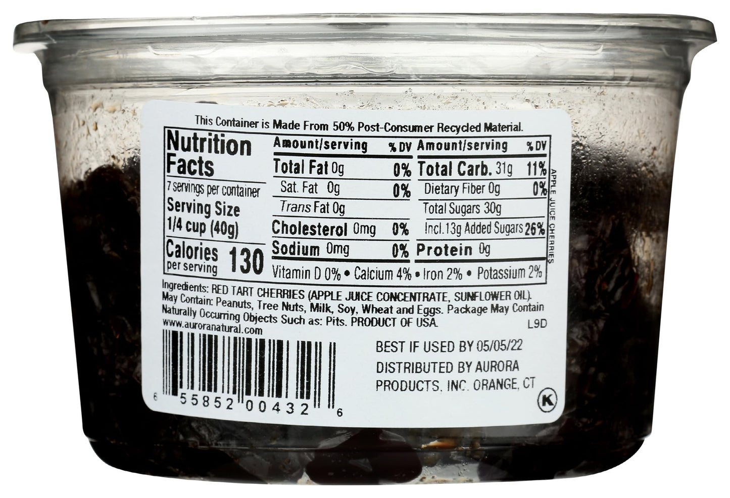 Aurora Natural Products - Apple Juice Infused Cherries - Case of 12 - 10 oz.(D0102H7PDLV.)