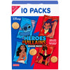 Disney Heroes and Villains Graham Snacks, Custom Cookies Variety Pack, 10-1 oz Kids Snack Packs