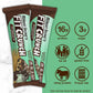 Fitcrunch Snack Size Protein Bars, Worlds Only 6-Layer Baked Bar, 3G Of Sugar & Soft Cake Core (18 Bars, Mint Chocolate Chip)