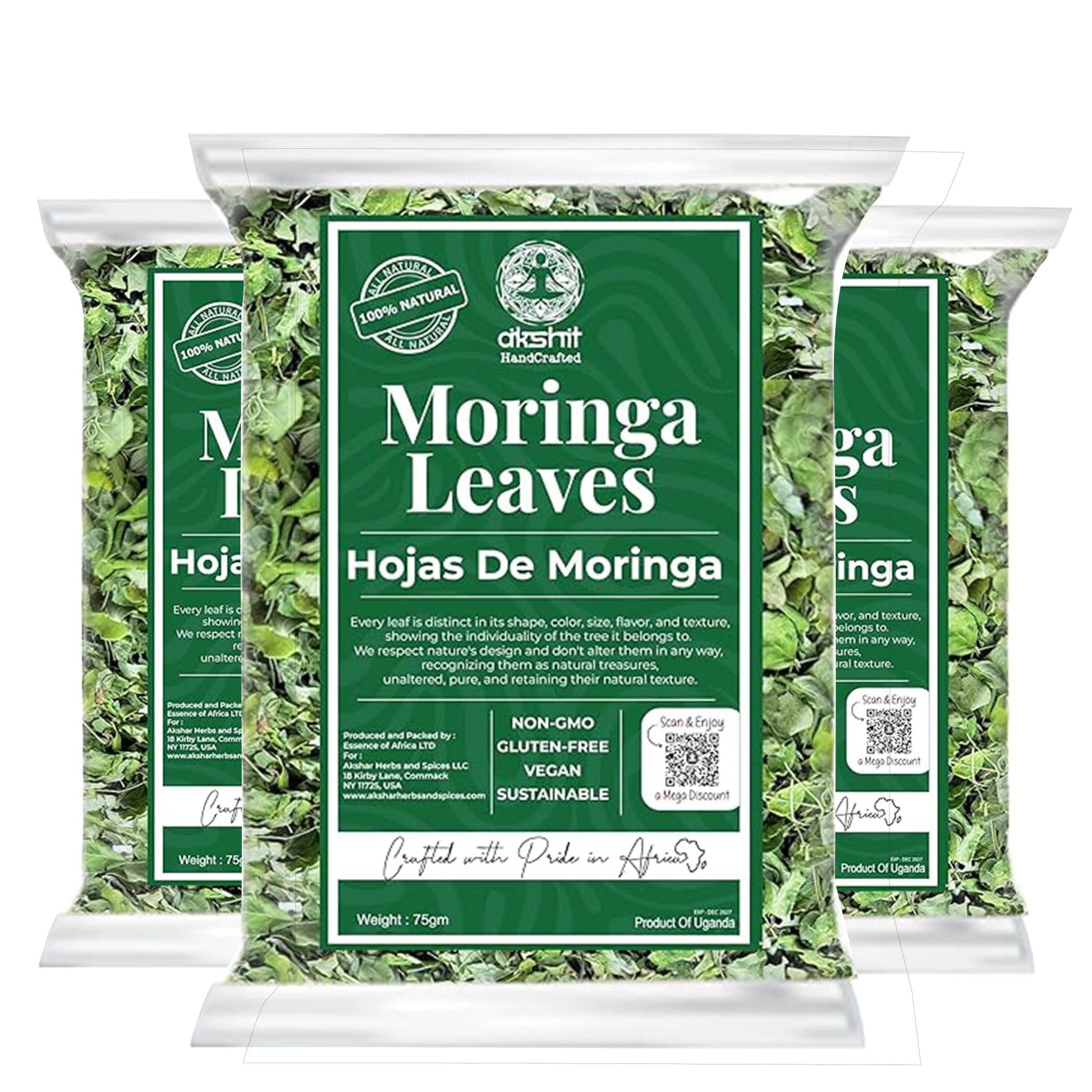 Akshit Dried Moringa Leaves  Hojas De Moringa Secas  Fresh Leaf Tea  7.8Oz  Natural Moringaoleifera Leaves  No Additives  Non-Gmo  Energy Blend- Free Tea  Dried Herbs.