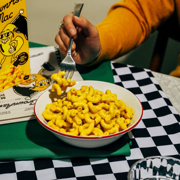 GrownAs Vegan Mac & Cheese - Dairy-Free, High Protein Snack, 25g Protein, 1 Pack