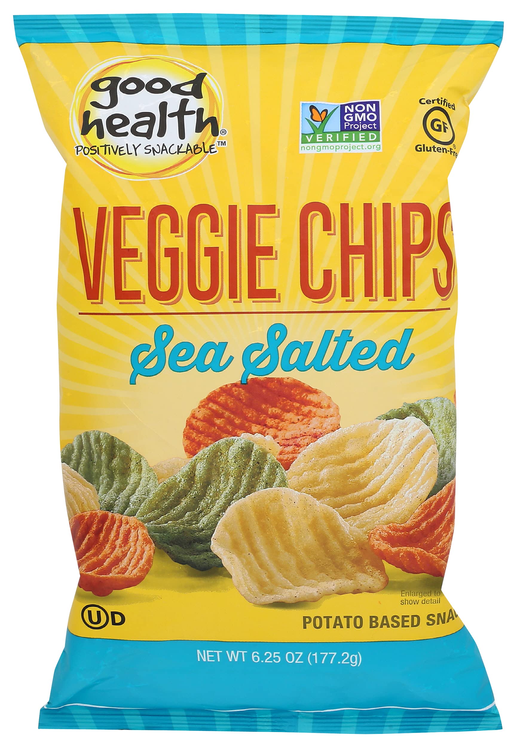 Good Health Veggie Chips Sea Salt, 6.52 Oz