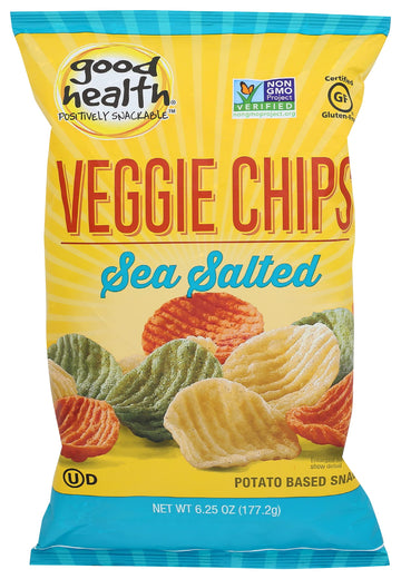 Good Health Veggie Chips Sea Salt, 6.52 Oz