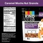 KIND Zero Added Sugar Granola, Caramel Mocha Nut, 8oz, Gluten Free, Healthy Snack, 5g Protein, Good Source of Fiber