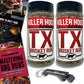 Choice Bundle Killer Hogs TX Brisket Rub, Texas Style BBQ Seasoning, 2 Pack, 22 oz Total