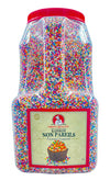 Chef'S Quality Nonpareils Rainbow Sprinkles 7 Pounds For Decorating & Baking