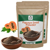 Papaya Seed Powder 4oz (114g) - Sun-Dried, 100% Natural Ground Papaya Seeds, Non-GMO, No Additives, Vegan, Gluten-Free