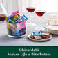 Ghirardelli Choc Sqr Drk Wht Mint, 5.32 Oz