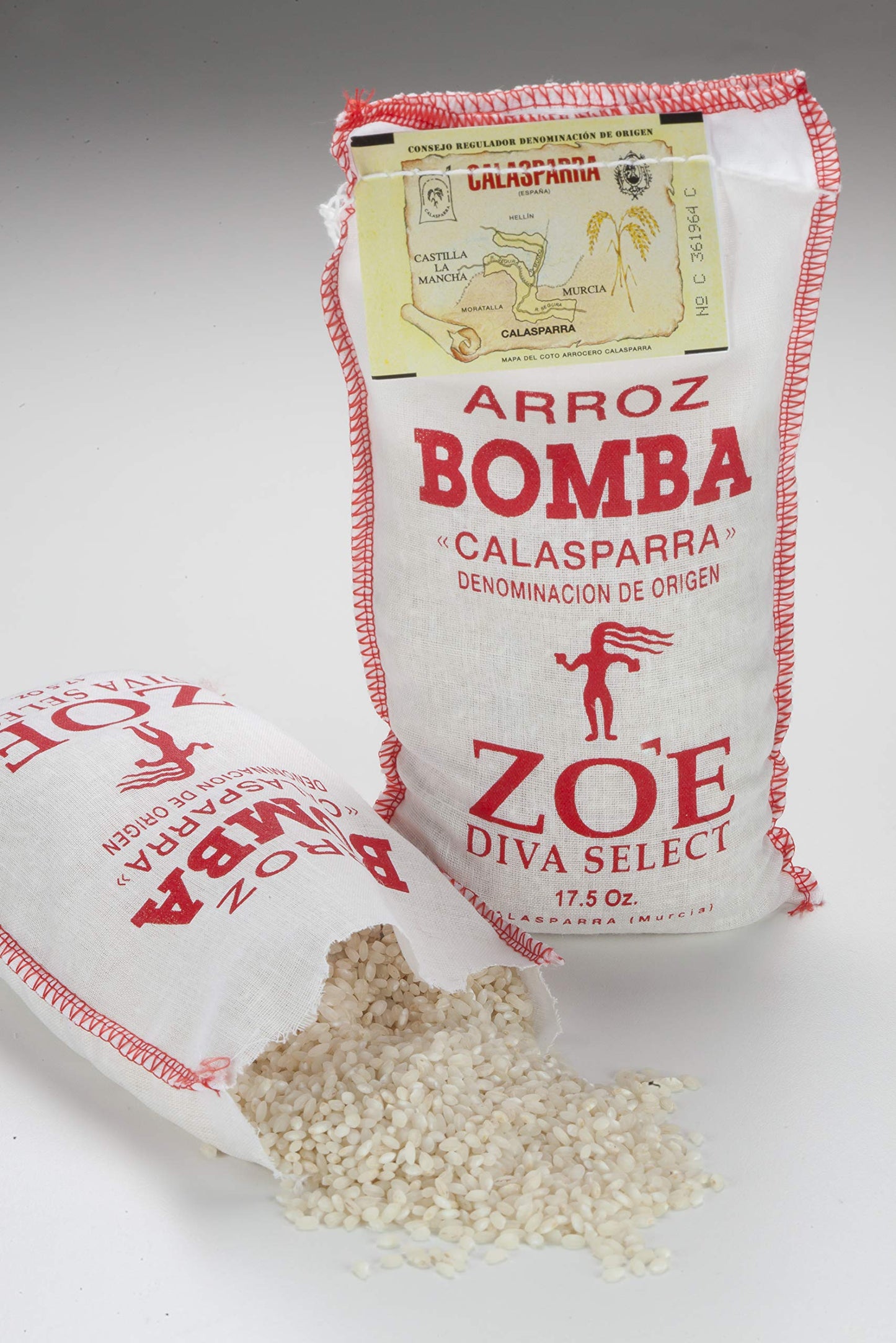 Zoe Diva Select Bag, Shortgrain Spanishstyle Rice, Firmgrained Rice, The Perfect Rice For Paella, Grown In The Calasparra Region