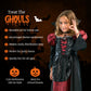 50 Pack Halloween Lollipops - Individually Wrapped Pumpkin And Skull Suckers - Strawberry And Tutti Frutti Delicious Candys - Bulk Candys Great Use  For Kids  Party Favor  Classrooms  Goodie Bags