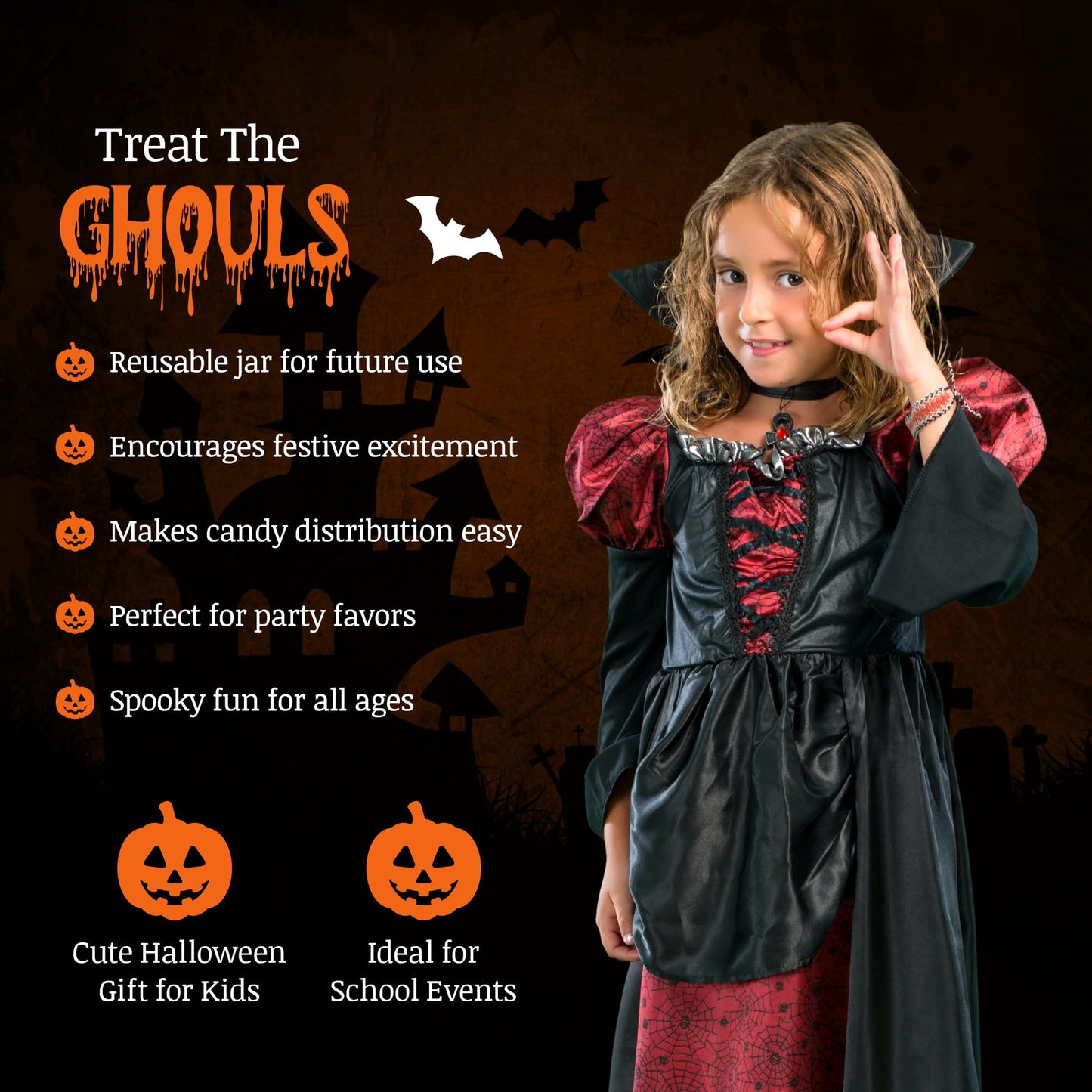 50 Pack Halloween Lollipops - Individually Wrapped Pumpkin And Skull Suckers - Strawberry And Tutti Frutti Delicious Candys - Bulk Candys Great Use  For Kids  Party Favor  Classrooms  Goodie Bags