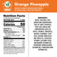 V8 Energy Drink, Sparkling Orange Pineapple, 11.5 fl oz Can, Pack of 4