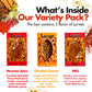 Hotlix Larvets Edible Bugs (6-Pack) | Real Flavored Edible Larvae In Mexican Cheese, Cheddar Cheese & Bbq | Exotic Snacks For Mature-Themeds | Snack Food Gifts For Any Occasions | Flavored Bugs To Eat