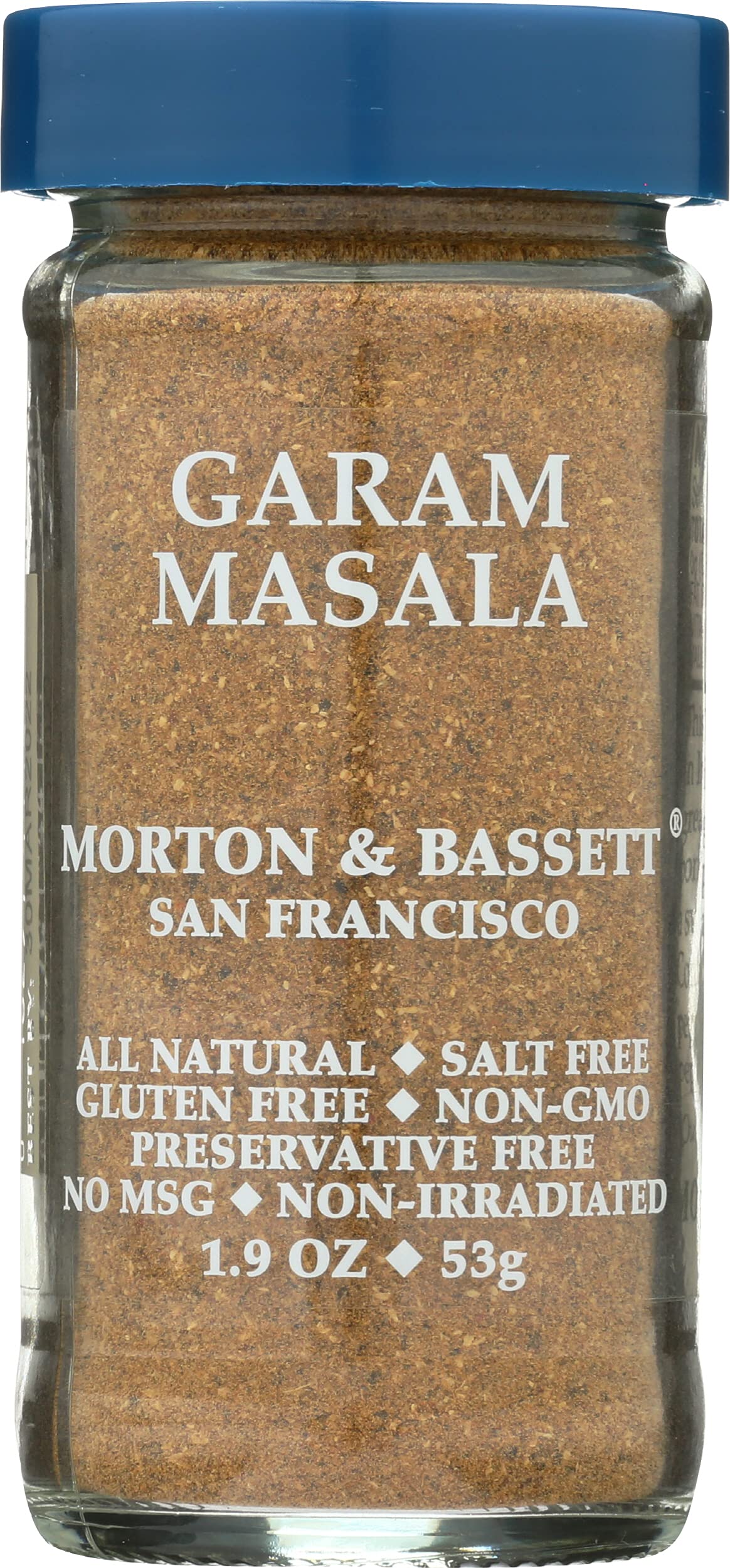 Morton & Bassett Garam Masala Spice, 1.9 Ounce (Pack of 1), Aromatic Indian Blend
