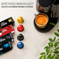 Prince Caffe Espresso Pods Variety Pack Compatible with Nespresso Original Line Machines - Espresso  Ristretto  Millennium & enhanced - Intensity7  8  9  10  40 Count (4 x 10 Capsules)