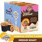 Crazy Cups Flavored Coffee For Keurig K-Cup Machines, Bananas Foster Flambe', Hot Or Iced Drinks, 22 Single Serve, Recyclable Po