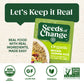 SEEDS OF CHANGE Organic Brown Jasmine Rice with Cilantro Lime, 8.5 OZ Pouch, White