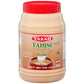 Tazah Tahini Paste For Hummus Baba Ganoush 32Oz - 2Lbs Natural Stone Ground Lebanese Sesame Paste Vegan Cholesterol-Free No Preservatives Perfect For Delicious Middle Eastern Dishes
