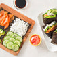 Blue Dragon Sushi Nori - 100% Roasted Seaweed, Gluten Free, Vegan, 10 Sheets, 5 Pack