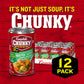 Campbells Chunky Healthy Request Soup, Roasted Chicken Soup with Country Vegetables, 18.8 Oz Can (Case of 12)