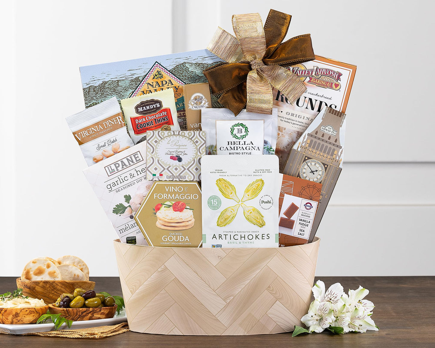 Wine Country Gift Baskets Sympathy Gift Basket - 15x7x13 Inch - Multicolor - Model 560