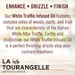 La Tourangelle, White Truffle Oil, Complex Gourmet Earthy Flavor for Drizzling over Pasta, Popcorn, Vegetables, Potatoes, Soup a