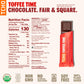 Tcho Toffee Time Chocolate Bars - 100% Plant-Based Organic Cashew Oat Milk Chocolate - Vegan, Soy-Free, Gluten-Free, Individuall