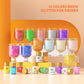 Jelife Orange Edible Glitter for Drinks - Vegan Shimmering Brew Dust, 12 Grams