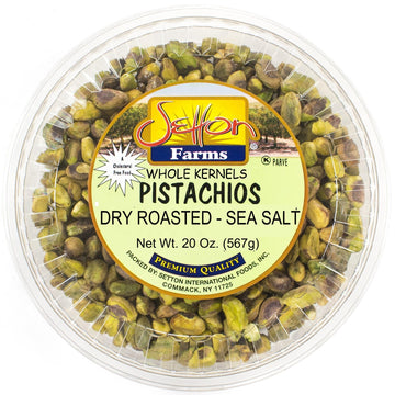 Setton Farms Shelled Pistacho Kernels, Whole Dry Roasted With Sea Salt 20 Oz. (1.25 Lbs)