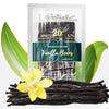 Madagascar Vanilla Beans - Vacuum Sealed Grade A Vanilla Pods - Rich, Creamy Flavor & Aroma -Great for for Baking, Homemade Extr
