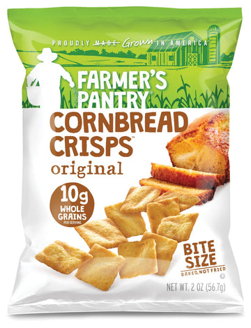 Farmer s Pantry Cornbread Crisps, Original, Kosher, 2 Ounce (Pack of 24)