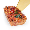Collin Street Bakery Fruitcake - Deluxe Loaf 2 Pack (14 Oz Each) - Handmade With Pecans  Pineapple  Golden Raisins Cherries & Honey - Gourmet Holiday Fruit Cake