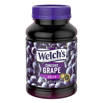Welch s Grape Jelly, 30 oz - Pk of 12