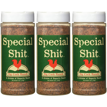 Special Shit Seasoning For Meat And Food (Pack Of 3) (Special Shit - All Purpose Seasoning 13Oz)