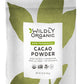 Wildly Organic Non-Fermented Cacao Powder 16 Oz, 1 Lb Bag - Organic, Non-Alkalized, High In Antioxidants, Minimally Processed, R