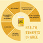 Nanak Desi Ghee Clarified Butter - Premium Quality, Keto Friendly, Certified Paleo, Lactose-Free, Source of Vitamins A & D Great