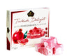 Cerez Pazari Turkish Delight With Pomegranate Flavour 200 Gr Gourmet Small Size Snacks Gift Box No Nuts Sweet Luxury Traditional
