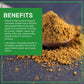 Jiva Organic Coriander Powder 1 Pound Large Jar (16Oz) - Pure, Non-Gmo, Lab Tested, 100% Raw Ground Coriander From India