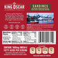 King Oscar Brisling Sardines In Extra Virgin Olive Oil, Spicy Cracked Pepper, 3.75-Ounce Cans (Pack Of 12)